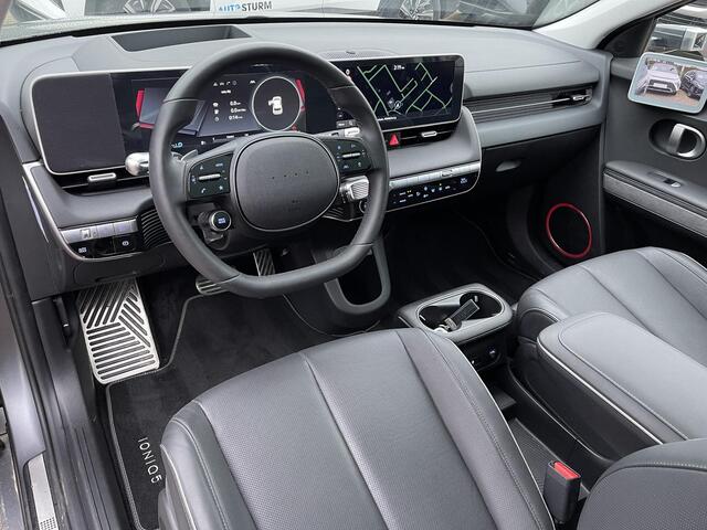 Hyundai IONIQ 5 Lounge AWD 77 kWh Panoramadak + Digitale Buitenspiegels | Matte Lakkleur | 20'' Velgen | BOSE Audio | Vol-Leder | Stuur- + Stoelverwarming | Rijklaarprijs!