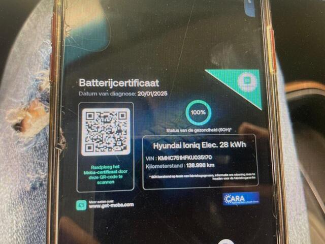 Hyundai IONIQ Comfort EV 38 kWh - Carplay, Camera