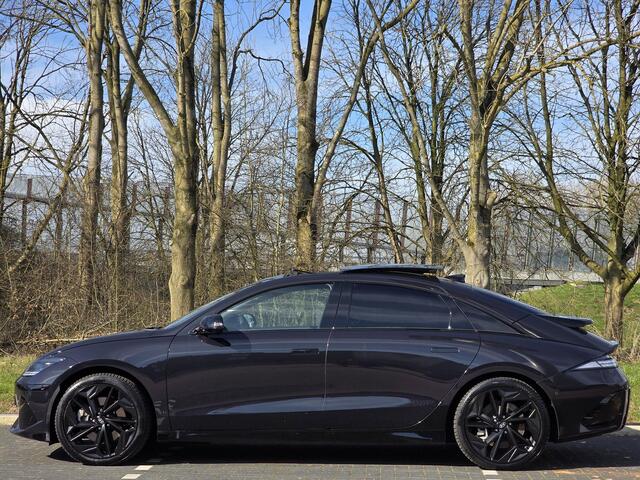 Hyundai IONIQ 6 First Edition AWD 77 kWh | Gelimiteerde oplage | Schuifkanteldak | 800 volt-snellaadtechnologie | Vehice-to-Load | 20''LMV | Bose |