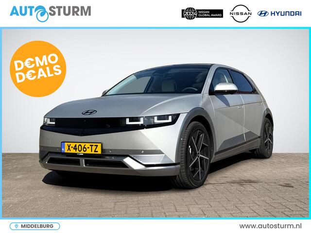 Hyundai IONIQ 5 Lounge AWD 77 kWh | 20'' N-Line Velgen | Leder Lichtgrijs | BOSE Audio | Head-Up Display | 360° Camera | Geheugenstoel | Rijklaarprijs!