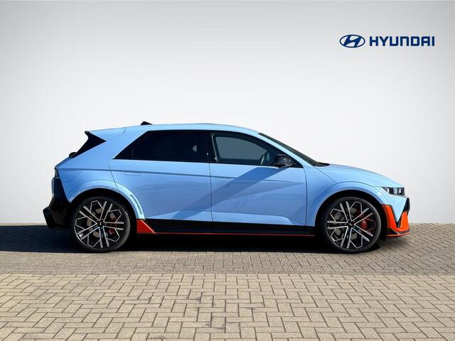 Hyundai IONIQ 5 N AWD 84 kWh Direct Beschikbaar! | Performance Blue | Schaalstoelen | Head-Up Display | Schakelmogelijkheid | Camera Binnenspiegel | Rijklaarprijs!