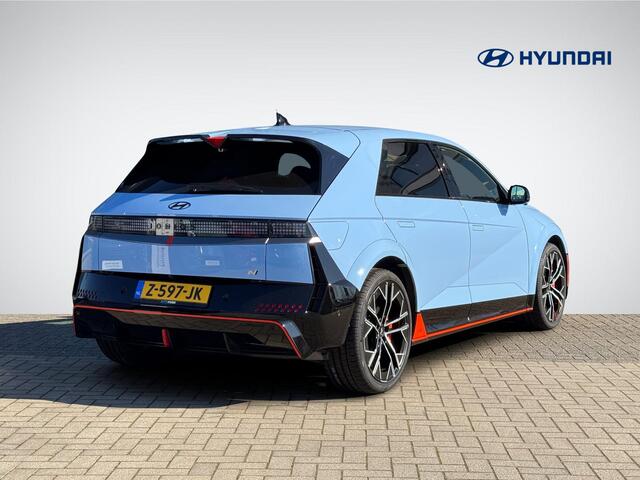 Hyundai IONIQ 5 N AWD 84 kWh Direct Beschikbaar! | Performance Blue | Schaalstoelen | Head-Up Display | Schakelmogelijkheid | Camera Binnenspiegel | Rijklaarprijs!