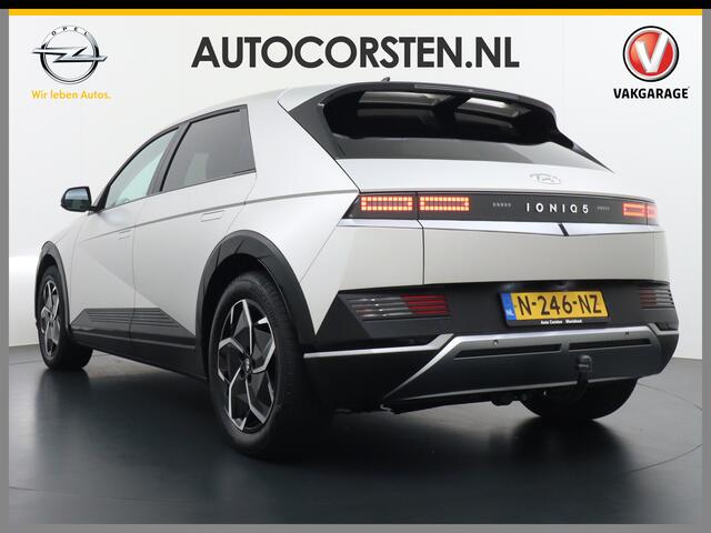 Hyundai IONIQ 5 Connect 58kWh Trekhaak Warmtepomp Apple Carplay Android Auto Adap.Cruise Navi Ecc Camera Pdc Stoel+Stuurverwarming Bluelink DAB Elek.Achterklep 1e Eigenaar Origineel Nederlandse Auto