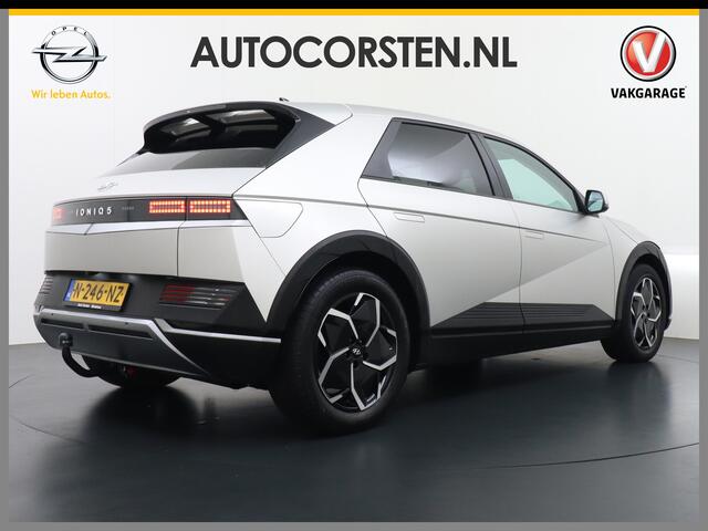 Hyundai IONIQ 5 Connect 58kWh Trekhaak Warmtepomp Apple Carplay Android Auto Adap.Cruise Navi Ecc Camera Pdc Stoel+Stuurverwarming Bluelink DAB Elek.Achterklep 1e Eigenaar Origineel Nederlandse Auto
