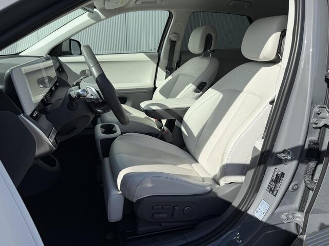 Hyundai IONIQ 5 Lounge 73kWh / NL Auto / Wit Leder / Dashcam Voor + Achter / Stoelverkoeling / Stuurverwarming / Stoelverwarming Voor + Achter /