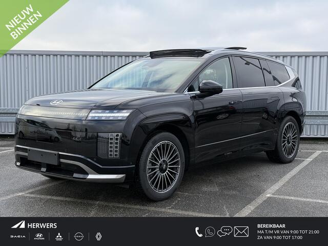 Hyundai IONIQ 9 Lounge AWD 7p. 110.3 kWh / Op Voorraad / Stoelmassage / Stoel- & Stuurverwarming / Stoelverkoeling Voor + Achter / glazen Schuif- & Kanteldak / 360 Camera /