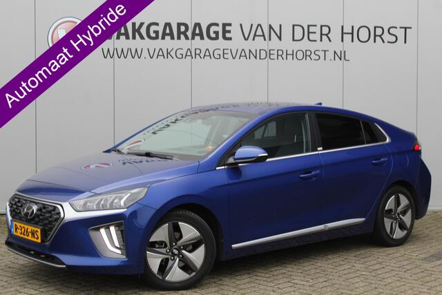 Hyundai IONIQ 1.6 GDi Hybrid Premium - Plus Uiterst nette auto Navigatie, Cruise Control, Climate Control, Trekhaak