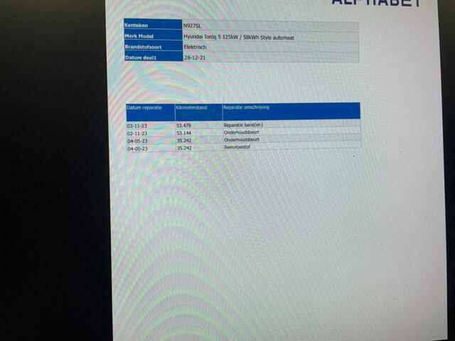 Hyundai IONIQ Style 58 kWh - Digitaal Cockpit, Carplay, Camera, Navi, Cruise, Stoel/Stuur Verw.