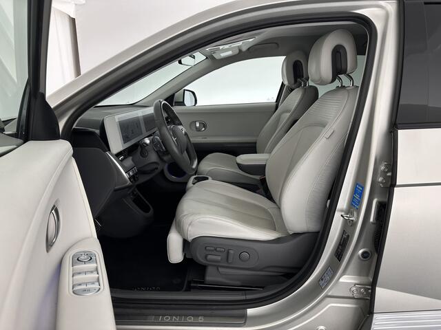 Hyundai IONIQ 5 Lounge 73kWh [ 3-Fase ] {SOH-97%} (INCL-BTW) Aut *HEATPUMP | LEATHER | PREMIUM-AUDIO | FULL-LED | ADAPTIVE-CRUISE | BLINDSPOT | DIGI-COCKPIT | AMBIENTLIGHT | DAB | SHIFT-PADDLES | HEAD-UP | NAVI-FULLMAP | KEYLESS | ...