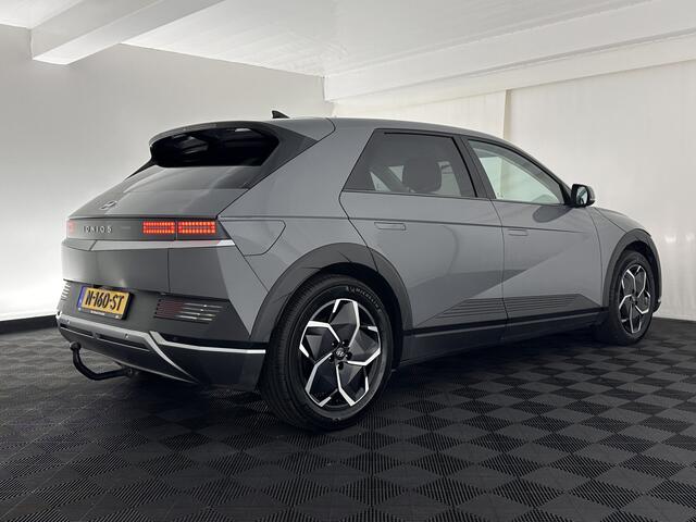 Hyundai IONIQ 5 Connect 73kWh [ 3-Fase ] {SOH-100%} (INCL-BTW) Aut *LEATHER-FABRIC | FULL-LED | DIGI-COCKPIT | AMBIENT-LIGHT | DAB | SHIFT-PADDLES | HEAD-UP | NAVI-FULLMAP | KEYLESS | CAMERA | HEATED-COMFORTSEATS | TOWBAR*