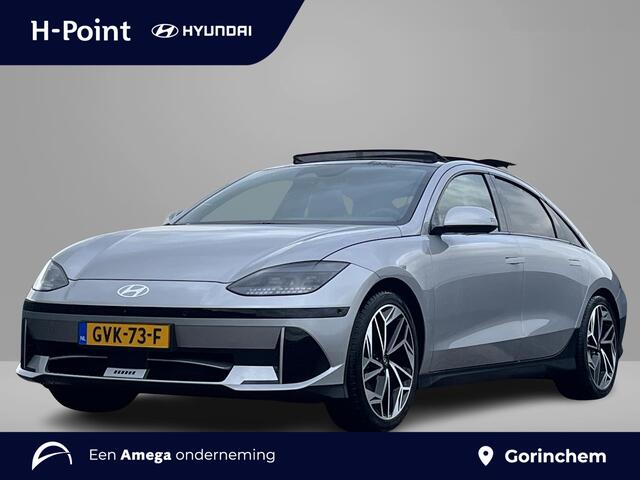 Hyundai IONIQ 6 Lounge 77.4kWh 228pk | SCHUIFDAK | LEDER | ELEKTR. VOORSTOELEN | WARMTEPOMP | BOSE AUDIO | ADAPTIVE CRUISE |