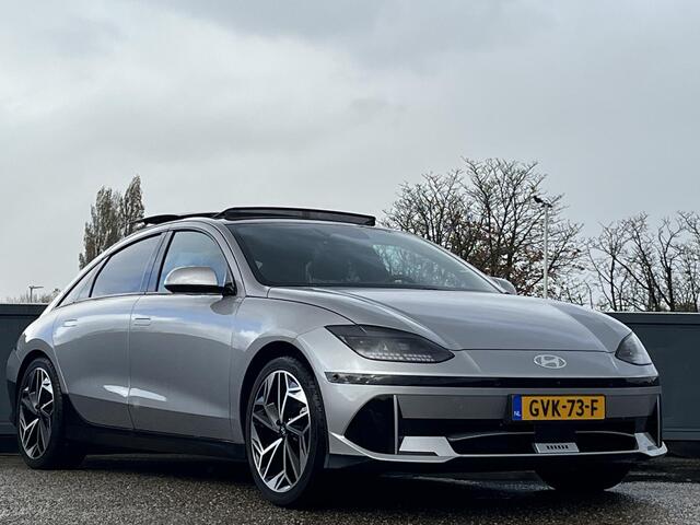 Hyundai IONIQ 6 Lounge 77.4kWh 228pk | SCHUIFDAK | LEDER | ELEKTR. VOORSTOELEN | WARMTEPOMP | BOSE AUDIO | ADAPTIVE CRUISE |