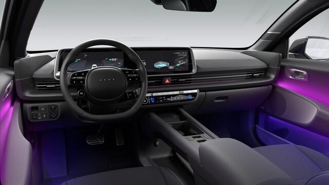 Hyundai IONIQ 6 Business 77.4 kWh / Nu met ¤9000 voordeel / Nieuw uit voorraad leverbaar / 545km WLTP Actieradius / 1500KG Trekgewicht / Navigate + Apple Carplay & Android Auto /