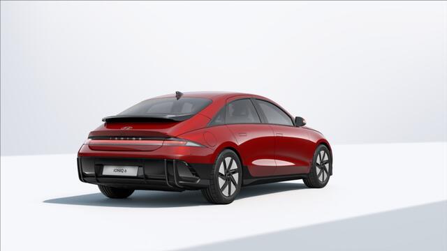 Hyundai IONIQ 6 Style 53 kWh / Incl. ¤15.000,- Wegrijvoordeel / Rijklaarprijs / Snel Leverbaar maar Beperkt Leverbaar / Dyamische Navigatie / Adaptive Cruise Control / Achteruitrijcamera / 18 Inch Lichtmetaal /