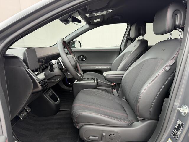 Hyundai IONIQ 5 N Line Edition Limited 84 kWh / SOH 100% / Fabrieksgarantie tot 9-2030 / Camera / Adaptieve Cruise / Dodehoek Detectie / Navigatie / Stoel & Stuurwiel Verwarming / Elektr. Stoelen / Elektr. Achterklep /