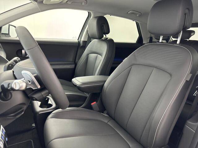 Hyundai IONIQ 5 CONNECT+ 58 kWh | LEDER | SOH 98.4% | NAVI | CAMERA | ELEKTR. STOELEN | APPLE CARPLAY & ANDROID | WARMTEPOMP | STOEL & STUURVERWARMING | FABRIEKSGARANTIE GELDIG T/M 1-2029! |