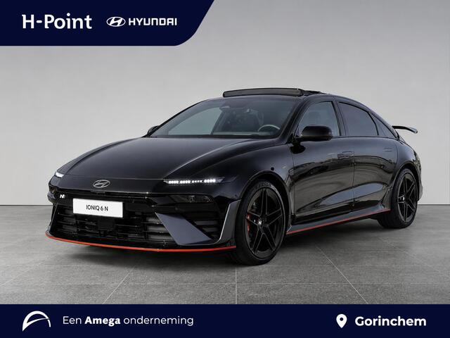 Hyundai IONIQ 6 N Vision 84kWh 650pk | NU IN DE SHOWROOM | 2026 WORLD PERFORMANCE CAR | SCHUIF/KANTELDAK | 20" LM-VELGEN | BOSE PREMIUM AUDIO | N KUIPSTOELEN |