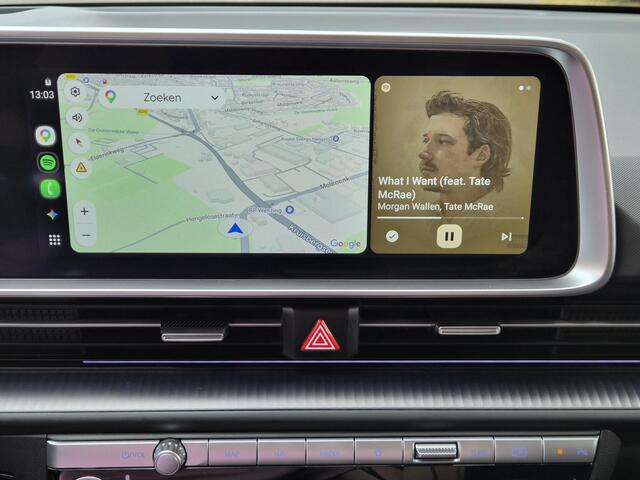 Hyundai IONIQ 6 Business 77.4 kWh / SOH 100% / Fabrieksgarantie tot 05-2028 / Bose Audio Systeem / Dealer onderhouden / Glazen schuif- en kanteldak / CCS snelladen / Head Up Display / Elektrische achterklep / Trekgewicht 1500 kg / Rondomzicht camera / Stuur- Stoel & A