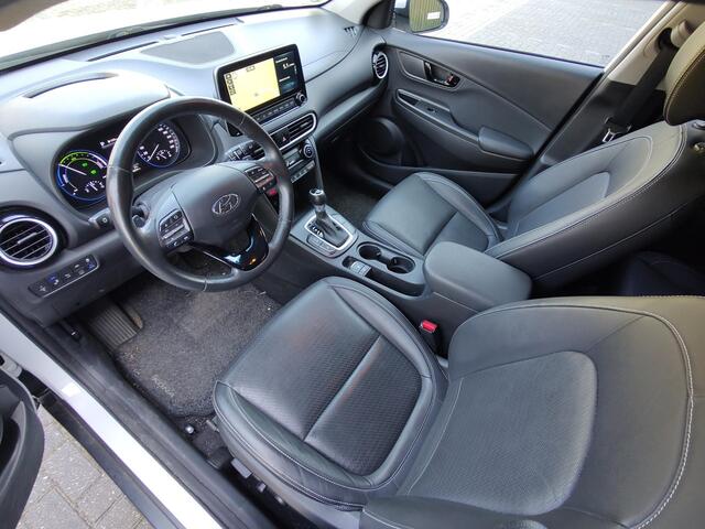 Hyundai Kona 1.6 GDI HEV Premium Navigatie Leder Carplay Trekhaak Full Options