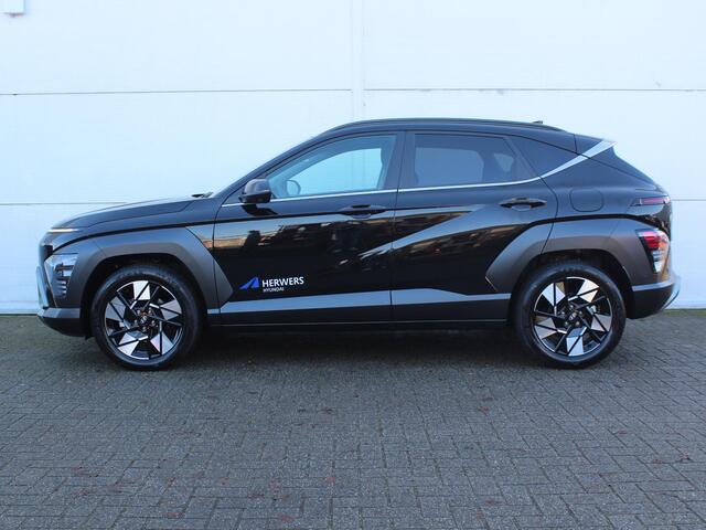 Hyundai Kona 1.6 GDI HEV Premium / Stoelverwarming & Verkoeling / Navigatie + Apple Carplay/Android Auto / Cruise Control Adaptief / Bose / Lederen Bekleding /