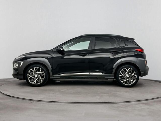 Hyundai Kona 1.6 GDI HEV Premium | Panorama dak | Climate controle | Cruise Controle | Navigatie | apple\android carplay| Leder | Stoelverwarming |