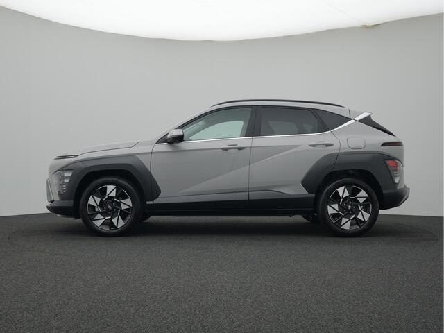 Hyundai Kona 1.6 GDI HEV Premium Met Lederen Bekleding, Stoelverwarming en Navigatie Uit voorraad leverbaar!
