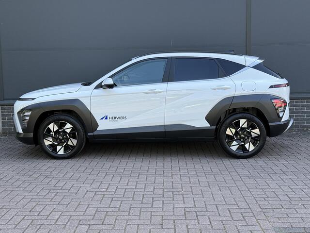 Hyundai Kona 1.6 GDI HEV Premium / Elektrische Stoelen met geheugen / Stoel Verkoeling + Verwarming / Airco Climate Control / Adaptive Cruise Control / 1300KG Trekgewicht /