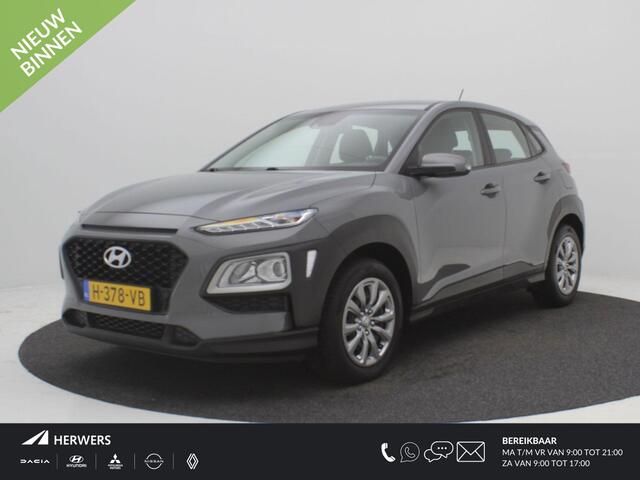 Hyundai Kona 1.0 T-GDI i-Drive / Airco / Cruise Control / Automatische verlichting / Hoge Instap & Zit / 2de Eigenaar / Historie aanwezig / NL Auto /