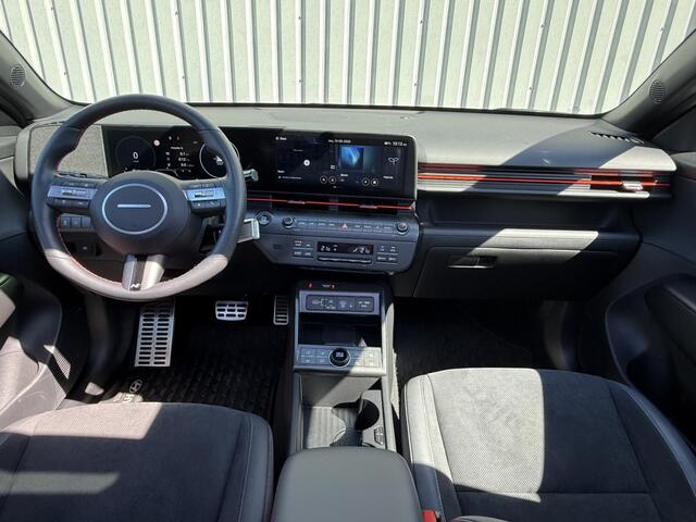 Hyundai Kona 1.6 GDI HEV N Line Sky Stoel verwarming/verkoeling / Schuif/Kantel dak / Parkeerassistent / 360 Camera / Dashcam / Elektrische achterklep / Bose Audio / Originele NL auto /