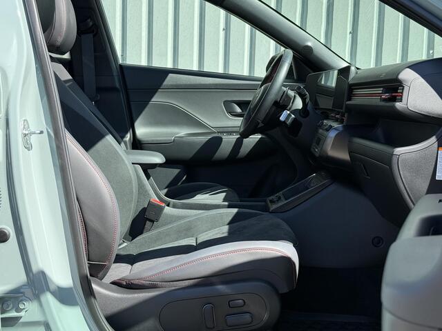 Hyundai Kona 1.6 GDI HEV N Line Sky Stoel verwarming/verkoeling / Schuif/Kantel dak / Parkeerassistent / 360 Camera / Dashcam / Elektrische achterklep / Bose Audio / Originele NL auto /