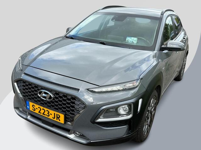 Hyundai Kona 1.6 GDI HEV Premium 104pk Trekhaak | Achteruitrijcamera | Head Up Display | Volledig Leder | Dodehoeksensoren