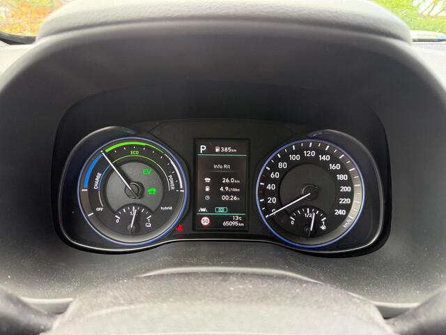 Hyundai Kona 1.6 GDI HEV Premium 104pk Trekhaak | Achteruitrijcamera | Head Up Display | Volledig Leder | Dodehoeksensoren