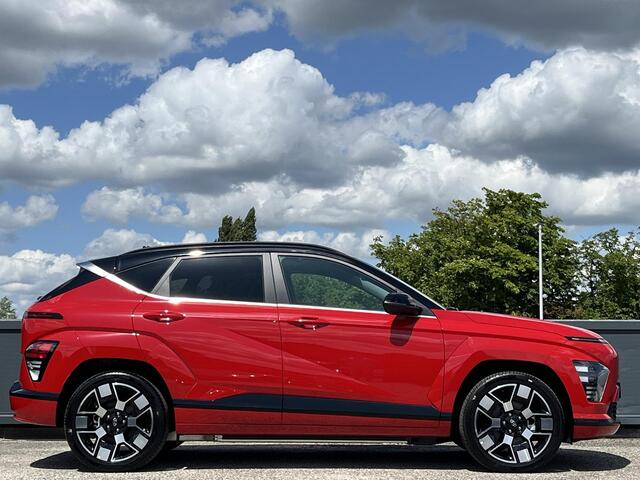 Hyundai Kona Electric Premium 65.4 kWh | Lederen bekleding incl ventilatie & verwarming | Contrasterend dakkleur | Apple Carplay & Android Auto | 360 Camera| Dodehoek detectie | | 19'' Lmv |
