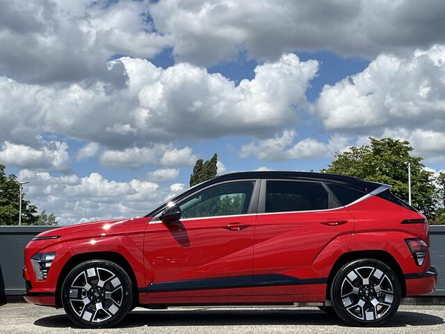 Hyundai Kona Electric Premium 65.4 kWh | Lederen bekleding incl ventilatie & verwarming | Contrasterend dakkleur | Apple Carplay & Android Auto | 360 Camera| Dodehoek detectie | | 19'' Lmv |