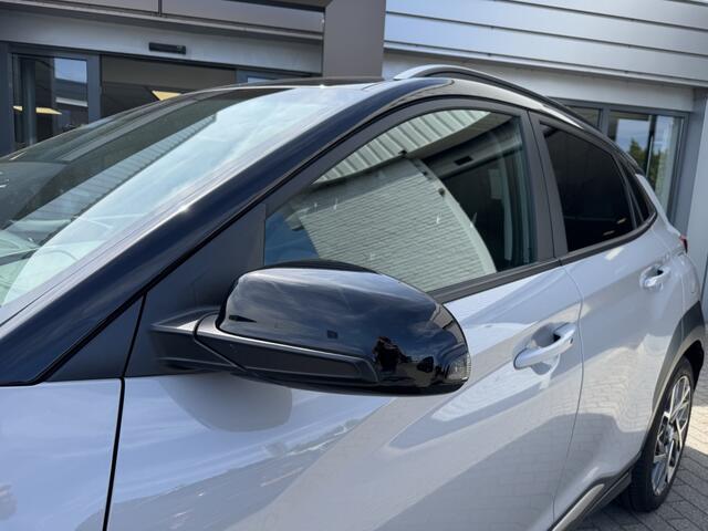 Hyundai Kona 1.6 GDI HEV Premium | Trekhaak 1350kg! | Leder | Navigatie | Sto