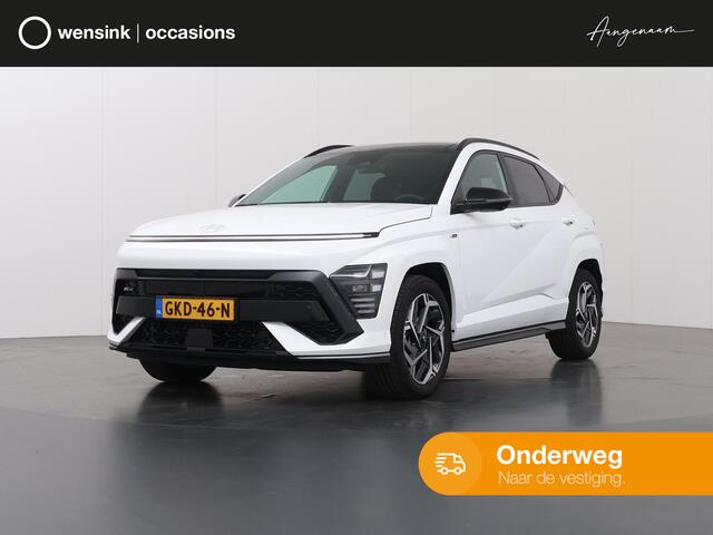 Hyundai Kona 1.6 GDI HEV N Line Sky | Schuif/kanteldak | Navi/Carplay | Stoel/stuur verwarming | Memory |