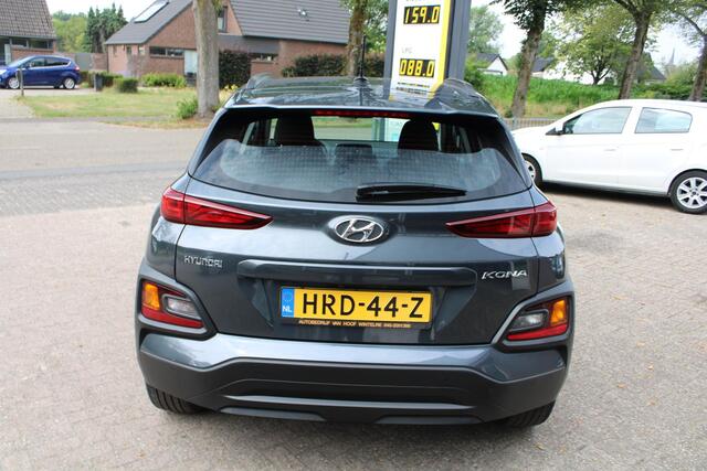 Hyundai Kona 1.0 T-GDI Apple/Android carplay, Airco, CC, Leder, Parksens. A, NAVI, Stoel en Stuurverwarming, Achteruitrijcamera 17" LMV
