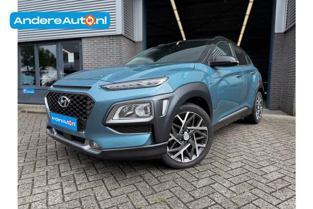 Hyundai Kona 1.6 GDI HEV Premium |trekhaak|dealer onderhouden|keyless|18"|
