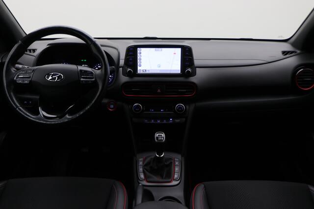 Hyundai Kona 1.0T Premium LED, Apple Carplay, Krell Audio, Stuur-/Stoelverw., Keyless, Camera, 18"