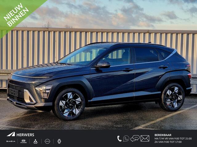 Hyundai Kona 1.6 GDI HEV Comfort Smart / Prijs is Incl. euro 2.000,- korting Navigatie / Climate Control / Adaptive Cruise Control / Achteruitrijcamera / Parkeersensoren Voor + Achter /
