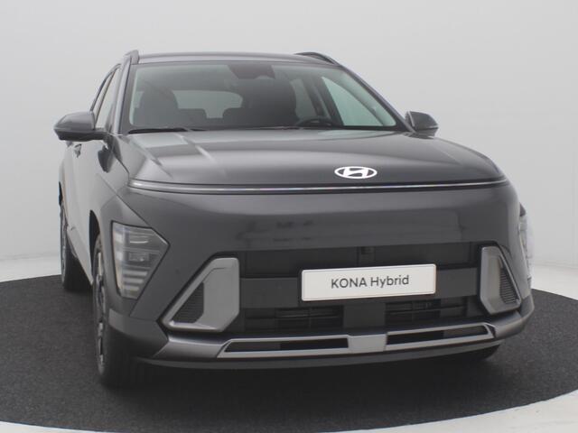 Hyundai Kona 1.6 GDI HEV Comfort Smart / ¤2000,- Voordeel / Navigatie / Lederen bekleding / Direct leverbaar / 360 Camera / Keyless Entry /