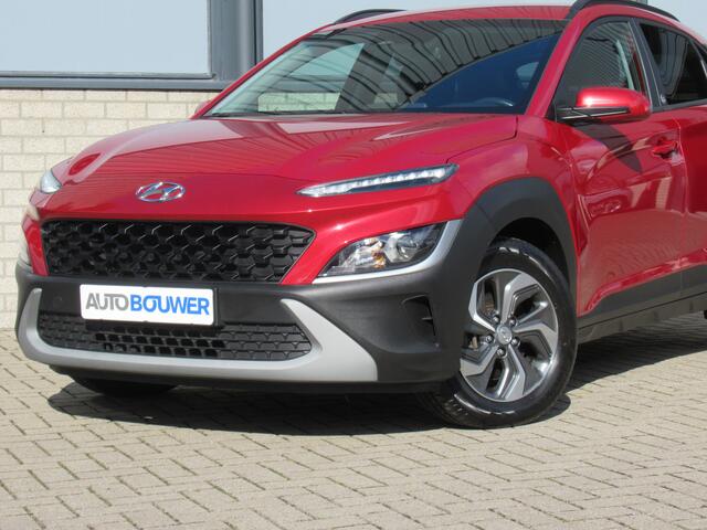 Hyundai Kona 1.6 GDI HEV 1e eigen | dealer onderh | camera | carplay | stoel + stuur verw