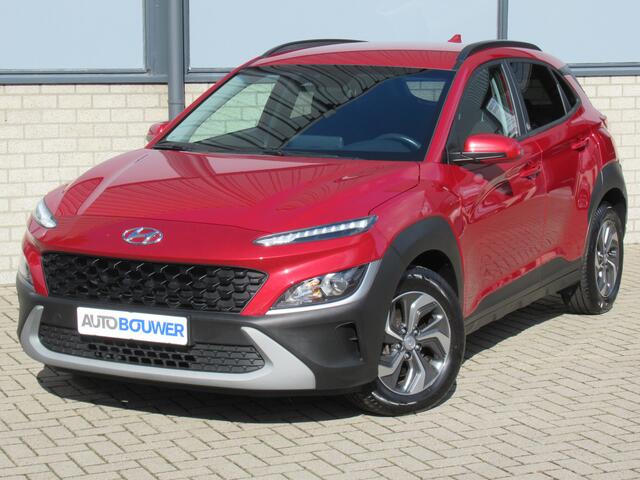 Hyundai Kona 1.6 GDI HEV 1e eigen | dealer onderh | camera | carplay | stoel + stuur verw