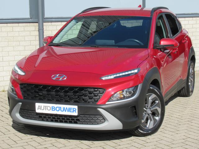 Hyundai Kona 1.6 GDI HEV 1e eigen | dealer onderh | camera | carplay | stoel + stuur verw
