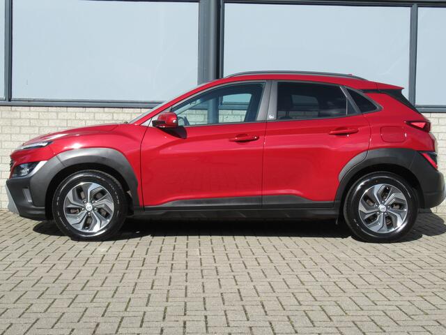 Hyundai Kona 1.6 GDI HEV 1e eigen | dealer onderh | camera | carplay | stoel + stuur verw