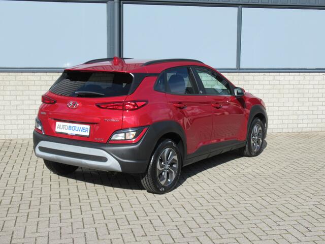 Hyundai Kona 1.6 GDI HEV 1e eigen | dealer onderh | camera | carplay | stoel + stuur verw