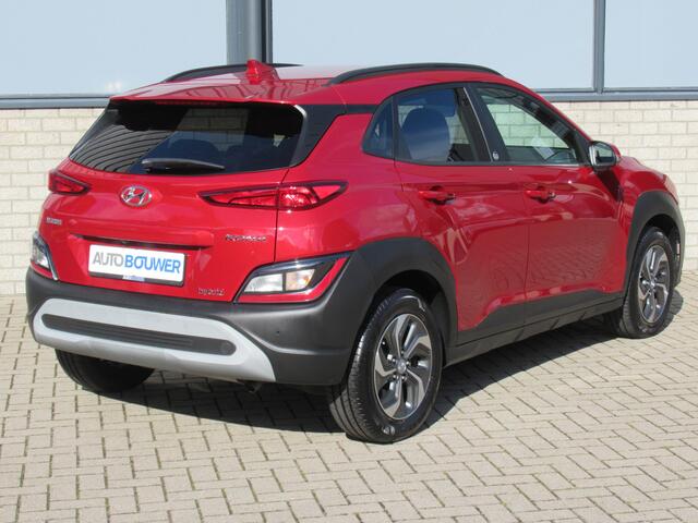 Hyundai Kona 1.6 GDI HEV 1e eigen | dealer onderh | camera | carplay | stoel + stuur verw