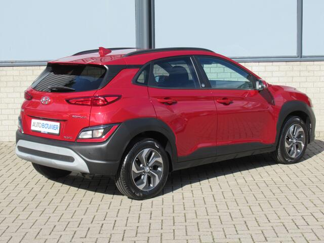 Hyundai Kona 1.6 GDI HEV 1e eigen | dealer onderh | camera | carplay | stoel + stuur verw