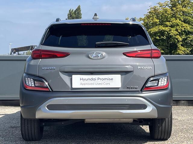 Hyundai Kona 1.6 GDI HEV Premium | Lederen bekleding | Adaptieve cruisecontrol | Facelift model | Head up display | Krell Premium luidsprekers |