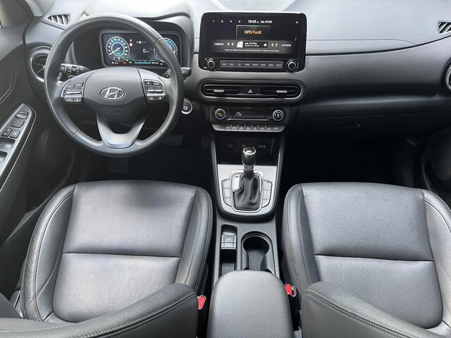 Hyundai Kona 1.6 GDI HEV Premium | Lederen bekleding | Adaptieve cruisecontrol | Facelift model | Head up display | Krell Premium luidsprekers |